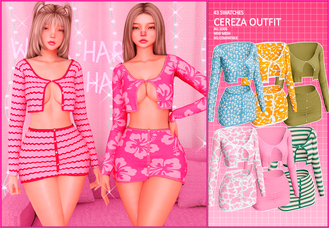 Комплект Cereza mini outfit